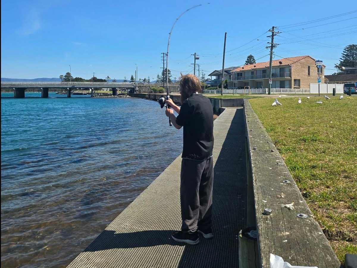 Troy’s Gone Fishing!